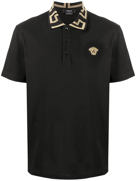 versace mens collared shirt|vintage Versace men's shirts.